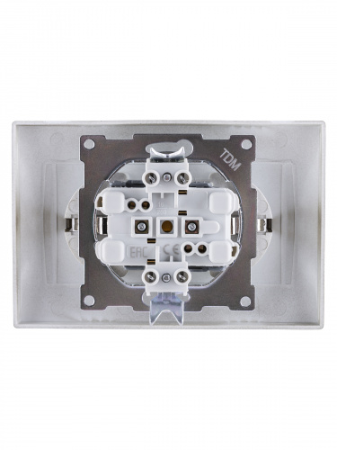 Розетка двойная 2П+З 16А 250В бронза , с/у, "Лама" (6/72) TDM (SQ1815-0725) фото 3 Розетка двойная 2П+З 16А 250В бронза , с/у, "Лама" (6/72) TDM (SQ1815-0725) фото 3