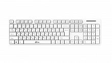 Клавиатура беспроводная RITMIX RKB-304W, белая, клавиш 105, питание АА 1шт (1/20) (80004442)