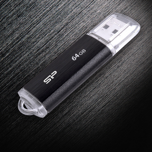 Флеш-накопитель USB  32GB  Silicon Power  Ultima U02  чёрный (SP032GBUF2U02V1K) фото 9