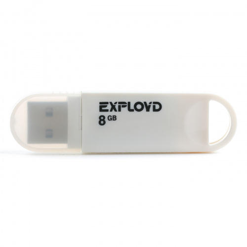 Флеш-накопитель USB  8GB  Exployd  570  белый (EX-8GB-570-White)