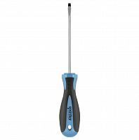 Отвертка шлицевая SMARTBUY SL3x100, эргономичная 2х-компонентная рукоятка, CR-V, магнит (1/192) (SBT-SCS-SL3x100P1)