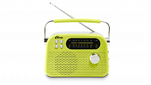 Радиоприёмник RITMIX RPR-045 LEMON, Bluetooth v.5.3, FM/AM/SW, USB, micro SD, кабель Type-C - USB (1/16) (80004393)