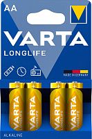 Элемент питания VARTA  LR6 LONGLIFE (4 бл)  (4/80/400) (04106101414)