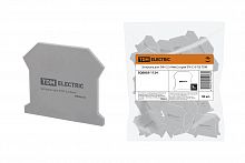 Заглушка для ЗНН-2,5/4мм2 серая (Ph-C 4/10) TDM (1/50/2000) (SQ0803-1124)