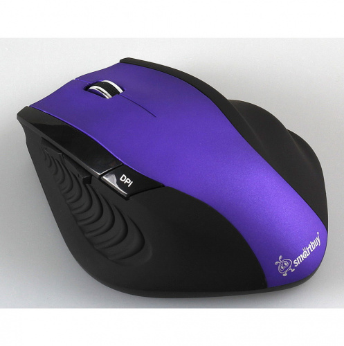 Беспроводная мышь Smartbuy 613AG, фиолетовая/черный (1/40) (SBM-613AG-PK)