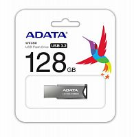 Флеш-накопитель USB 3.1  128GB  A-Data  UV350  металл/чёрный (AUV350-128G-RBK)