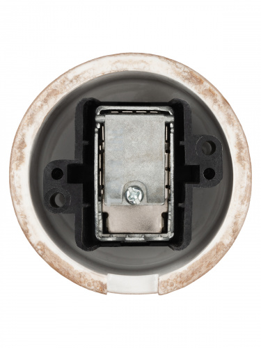 Розетка TDM TV оконечная мраморная «Болонь» (1/72) (SQ1820-0153) фото 3