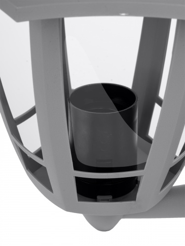 Светильник садово-парковый TDM "СИТИ" НБУ 07-60-003 У1 6-ти гранник настенный вверх серый (1/8) (SQ0330-1324) фото 4