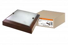 Светильник TDM НПБ 02-2х40-121 УХЛ4 "Киото-1" венге 2х40 Вт IP20 (270х270х75) (1/1) (SQ0303-0406)