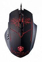 Мышь проводная Smartbuy RUSH Spartan (SBM-737G-K), черный (1/ 24)