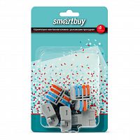 Строительно-монтажная клемма SMARTBUY с рычажками проходная 2-4 полюсов, 5 шт. (SBE-cwcc-2-4-rp) (1/35)