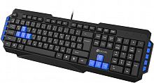 Клавиатура проводная Оклик 750G FROST WAR черный/черный USB Multimedia for gamer (337452)