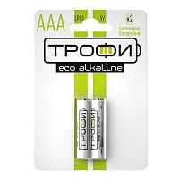 Элемент питания Трофи LR03-2BL ENERGY Alkaline (20/480/17280) (Б0017043)