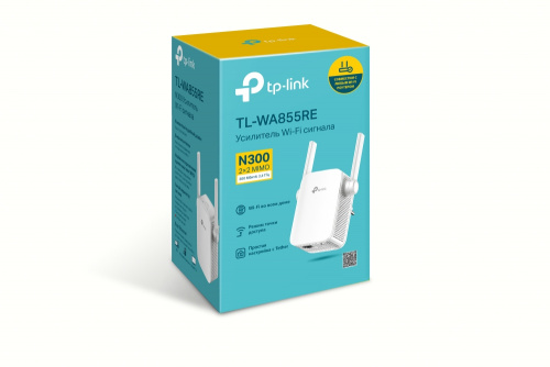 WIFI усилитель сигнала TP-LINK TL-WA855RE, 802.11n, частота 2.4 ГГц, 300 Мбит/с (1/20) фото 3