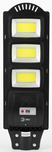 Светильник ЭРА консольный на солн. бат. COB 60W с датч. движ. ПДУ 1100lm 5000К IP65 (6/90) (Б0046795) фото 3
