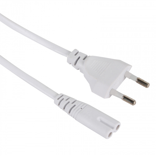 Кабель для аудио-видео техники IEC-320-C7, 2-pin 3m ,белый, iOpen<ACE023-W-3.0M> (1/100) (ACE023-W-3M) Кабель для аудио-видео техники IEC-320-C7, 2-pin 3m ,белый, iOpen<ACE023-W-3.0M> (1/100) (ACE023-W-3M)