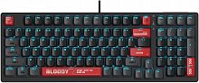Клавиатура проводная механическая игровая A4TECH Bloody AT98 USB for gamer LED (AT98), черный/красный (1/10) (AT98 BLACK/RED)