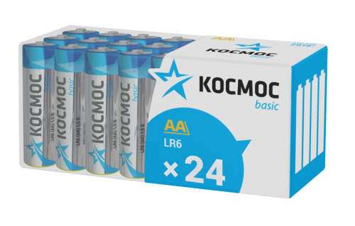 Элемент питания КОСМОС  LR6 24BOX (б/б) (24/480) (KOCLR6_24BOX)