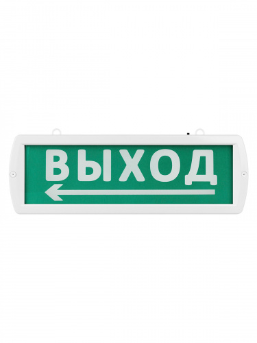 Оповещатель TDM охранно-пожарный световой Топаз-220-РИП-Д "Направление к выходу" 220 В, 6ч, IP52 (1/35) (SQ0349-0412) фото 5