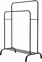 Вешалка для одежды напольная DEFENDER HOME CHR-314 черный, 57*110*146.5, 2 штанги (1/4) (28314)