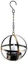 Светильник ЭРА ERASFM-02 ЭРА садовый Лофт подвесной на цепи на солнечной батарее металл 28 см (18/180) (Б0044846)