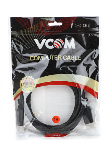 Кабель соединительный DP--> DP v1.2, 4K@60Hz, 3m VCOM <VHD6220-3M> (1/40) фото 3