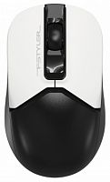 Беспроводная мышь A4Tech Fstyler FB12 белый/черный оптическая (1200dpi) BT/Radio USB (3but) (1/60) (FB12 PANDA)