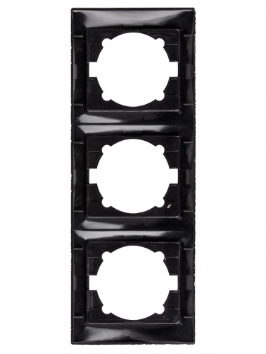 Рамка 3-х постовая вертикальная старинное серебро с/у, "Лама" (1/15) TDM (SQ1815-0684) фото 3 Рамка 3-х постовая вертикальная старинное серебро с/у, "Лама" (1/15) TDM (SQ1815-0684) фото 3