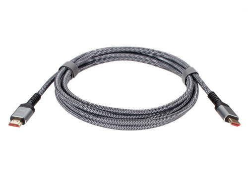 Кабель HDMI 19M/M,ver. 2.1 8KX60Hz (Econom) оплетка 3m iOpen <ACG859A-3.0> (1/35) фото 3