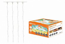 я  | Гирлянда новогодняя "Занавес" 1,5х1,5 м, белый свет, наружное использование, IP44, TDM (SQ0361-0014)