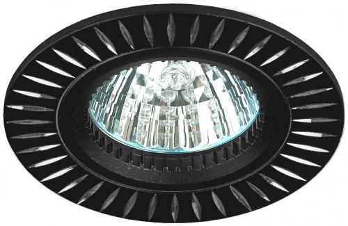 Светильник ЭРА KL31 AL/BK алюминиевый MR16 12V/220V 50W черный/серебро (50/2000) (C0043817) фото 4