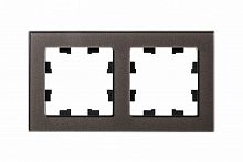 Рамка 2-м ATLASDESIGN Nature стекло мокко Systeme Electric ATN320602 (1/2)