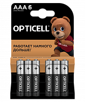 Элемент питания OPTICELL BASIC LR03 BL6 (6/60) (5051007)
