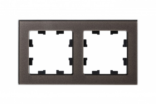 Рамка 2-м ATLASDESIGN Nature стекло мокко Systeme Electric ATN320602 (1/2) Рамка 2-м ATLASDESIGN Nature стекло мокко Systeme Electric ATN320602 (1/2)