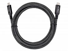 Кабель USB4 Type-C(M)/CM 8K@30Hz, 40GBps, PD 240W, медь TELECOM 2м <TUS840-2M> (1/100)