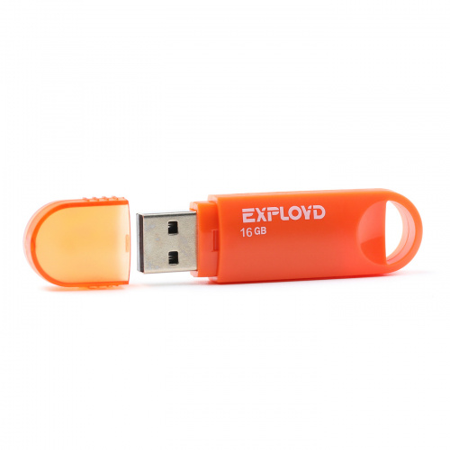 Флеш-накопитель USB  16GB  Exployd  570  оранжевый (EX-16GB-570-Orange) фото 3
