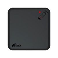 Диктофон RITMIX RR-220 16GB Black, с функцией записи телефонного разговора, световой индикатор записи, WAV, MP3, батарея 220 мАч. (1/40) (80003855)