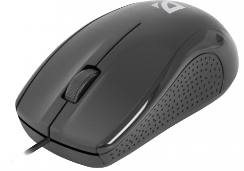 Мышь проводная DEFENDER Optimum MB-160, USB, 3 кнопки, черный (1/40) (52160) фото 5