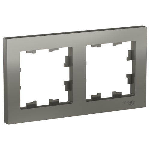 Рамка 2-м ATLASDESIGN универс. сталь Systeme Electric ATN000902 (1/5/20) Рамка 2-м ATLASDESIGN универс. сталь Systeme Electric ATN000902 (1/5/20)