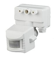 Датчик движения ЭРА MD 02 прожекторный 1200Вт, IP-44, 12м (50/750) (Б0043808)