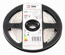 Лента светодиодная ЭРА LS2835-9,6-120-12-2700K-IP20-1 year-5m (100/1800) (Б0035596)