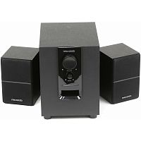 Акустика Microlab M-106, 2.1, мощность 10 Вт RMS, РАЗЪЕМЫ: Выход 2RCA, Вход 3,5 stereo, черный (1/8) (80003123)
