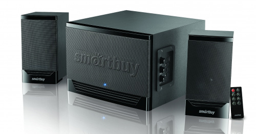 Мультимедийный музыкальный центр 2.1Smartbuy GOLIATH, 50Вт, Bluetooth, MP3,FM,ПДУ, черн (SBS-510) (1/2)