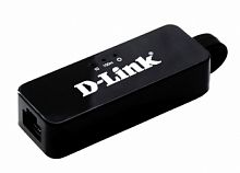 Cетевой адаптер D-LINK DUB-1312, USB 3.0 (DUB-1312/B1A/DUB-1312/B2A), черный (1/200)