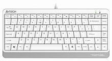 Клавиатура проводная A4Tech Fstyler FKS11 белый/серый USB (FKS11 WHITE)