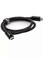 Кабель USB 3.1 Type-Cm -- Cm с IC данные10Гб/с номинальный ток 5А длина 1M, TELECOM <TC420> блистер, черный (1/100) (TC420B)