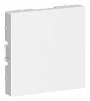 Заглушка ATLASDESIGN бел. без суппорта для многопостовых рамок Systeme Electric ATN000109 (1/5)