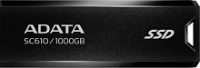 Внешний SSD  A-Data  1 TB  SD610 чёрный, USB 3.2 (SC610-1000G-CBK/RD)