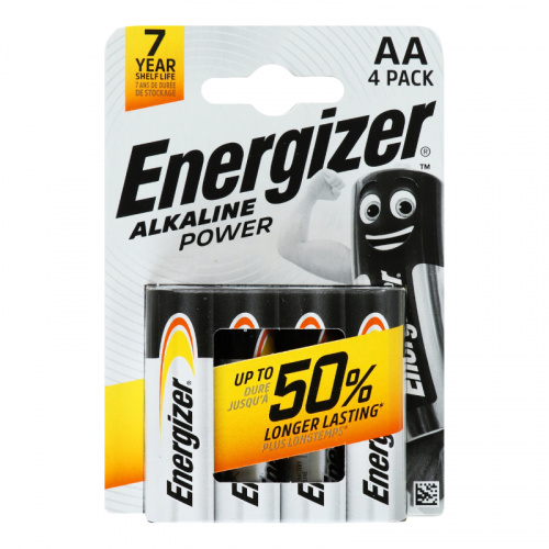Элемент питания ENERGIZER  LR6 Power (4 бл)   (96)  (E300132907)