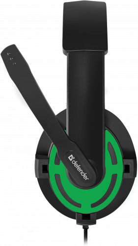 Гарнитура DEFENDER Warhead G-300 зеленая, шнур 2,5 м. (1/20) (64128) фото 8